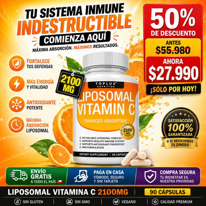 InmuCore™ – Vitamina C Liposomal 2100mg Extra Strength