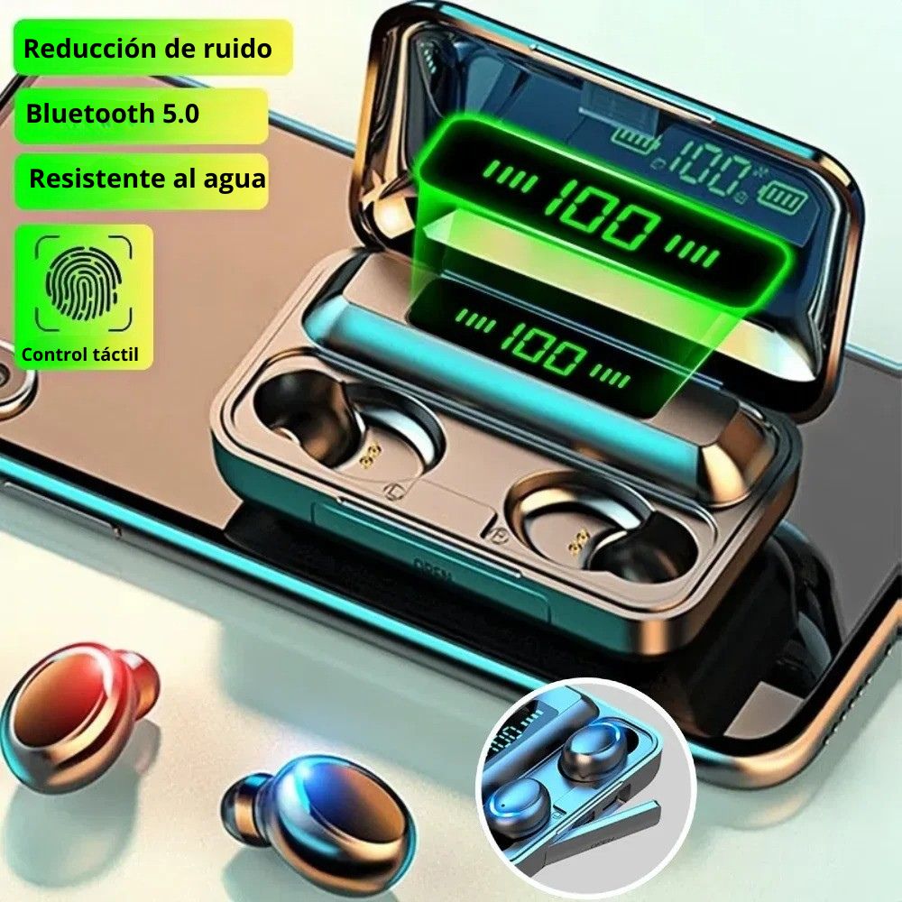 AudioPro™ - Audífonos bluetooth inalámbricos