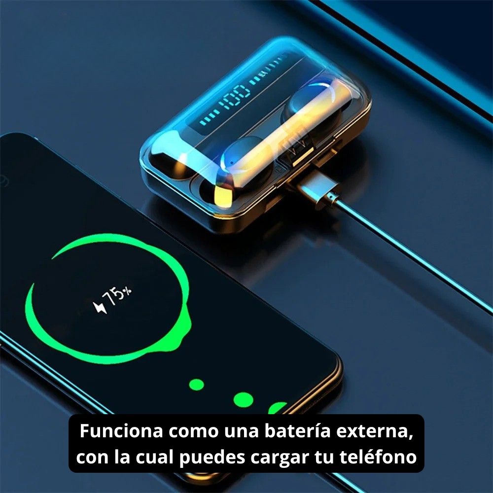 AudioPro™ - Audífonos bluetooth inalámbricos