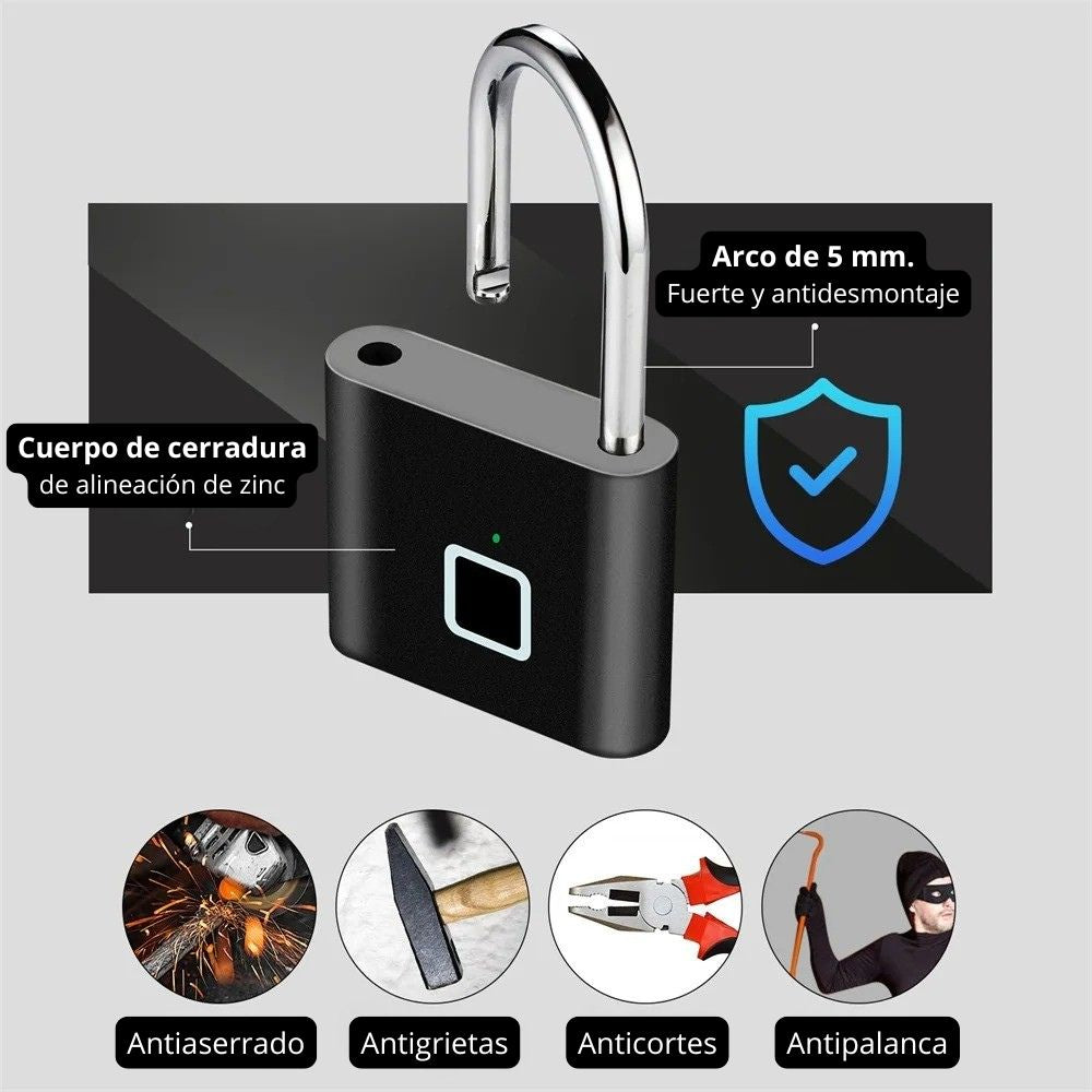 FingerLock™ - Candado con huella dactilar