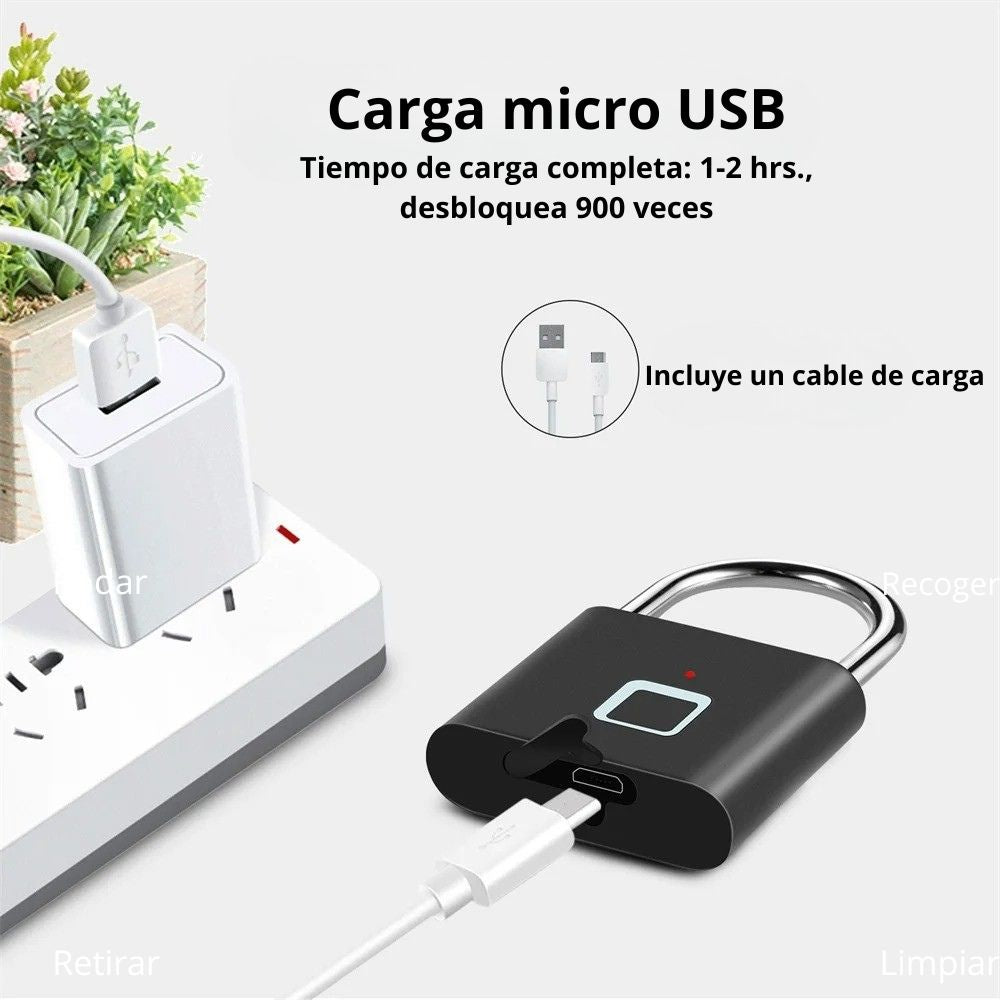 FingerLock™ - Candado con huella dactilar