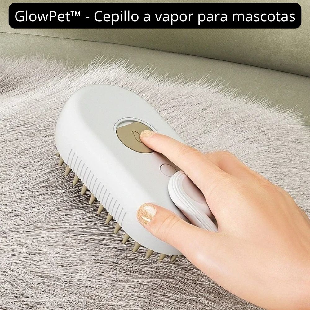GlowPet™ - Cepillo a vapor para mascotas
