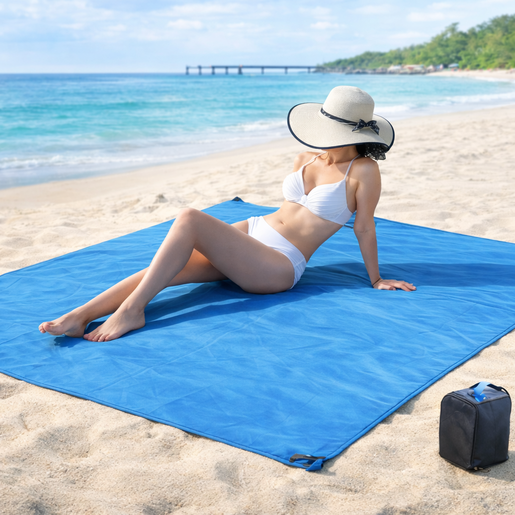 EasyBeach™ - Manta picnic impermeable anti arena