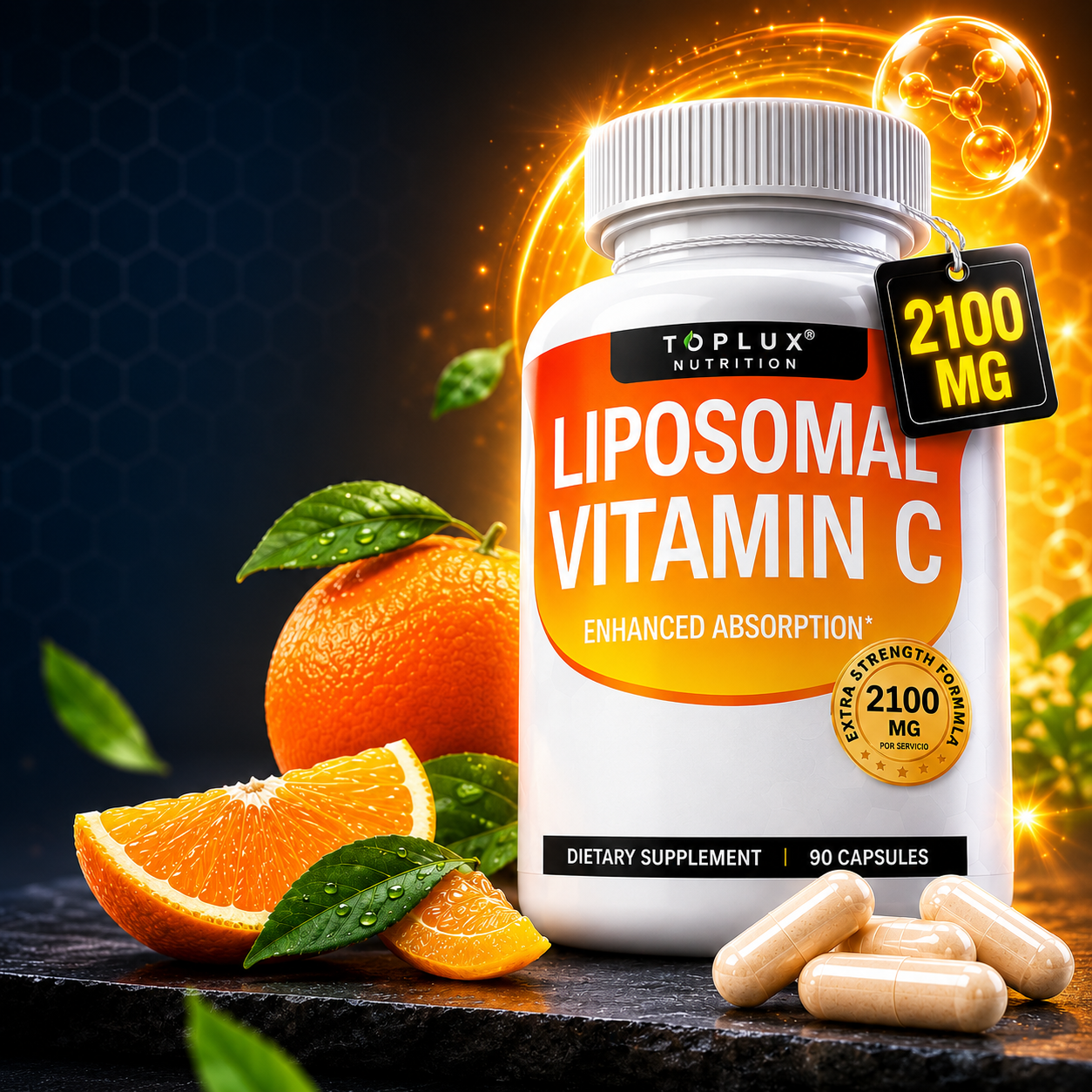 InmuCore™ – Vitamina C Liposomal 2100mg Extra Strength