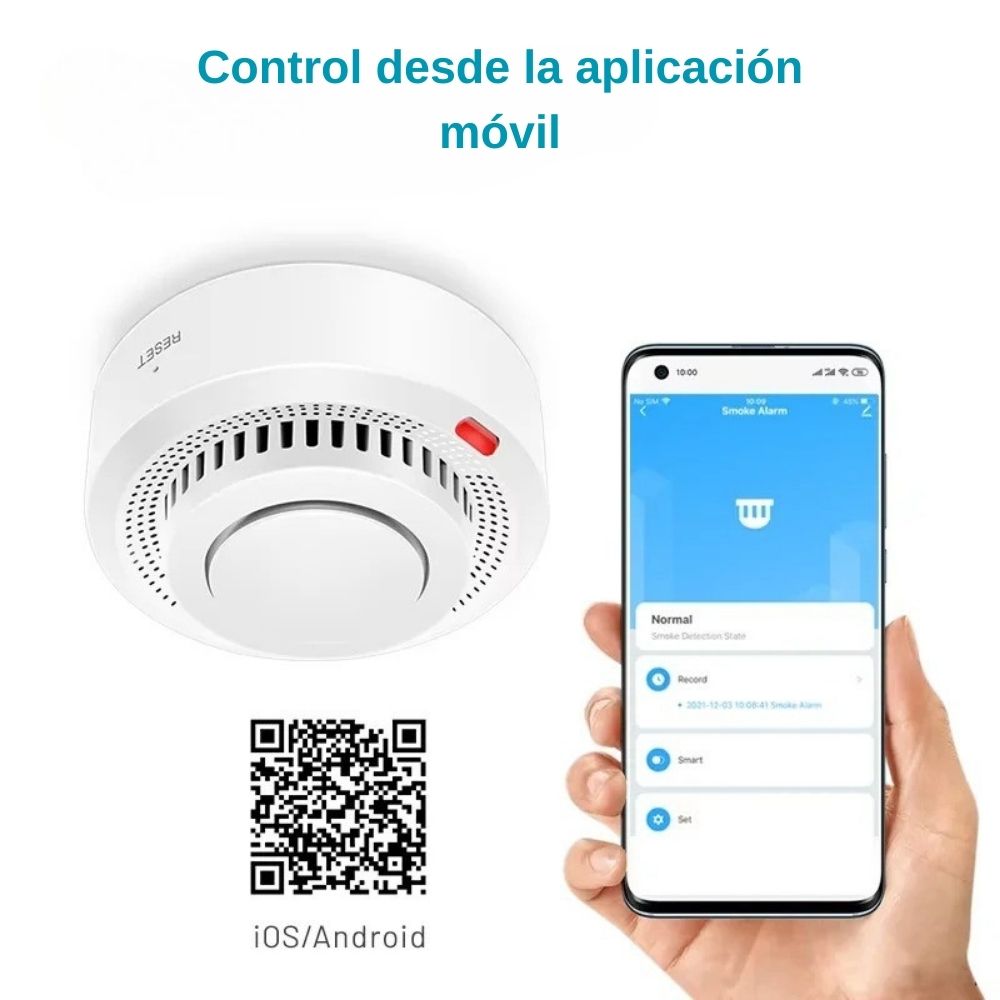 SmartAlert™ - Detector de humo inteligente