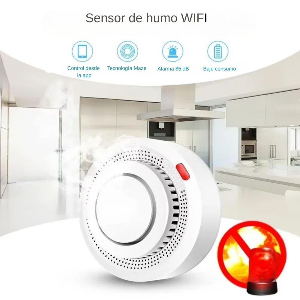 SmartAlert™ - Detector de humo inteligente
