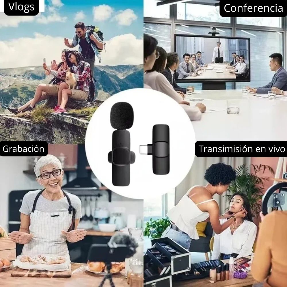 MicPro™ - Mini micrófono multi función