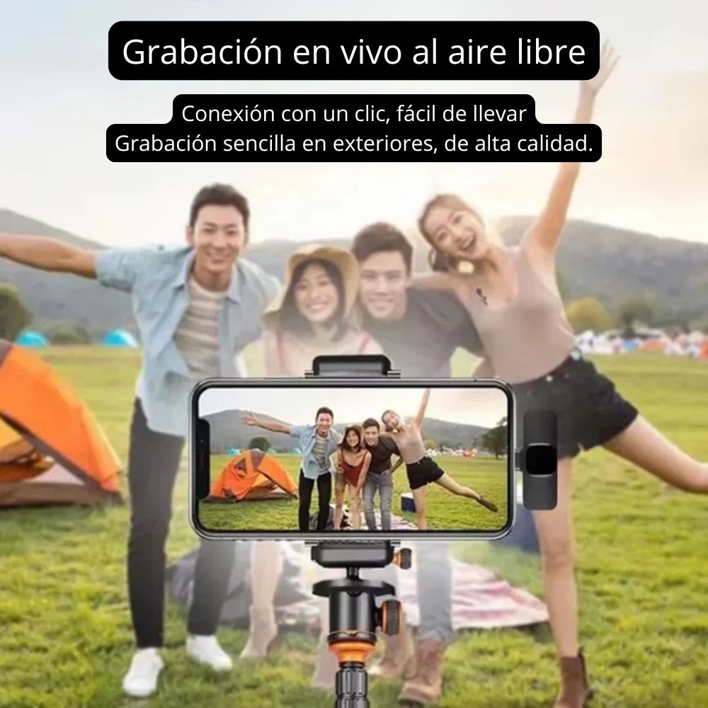 MicPro™ - Mini micrófono multi función