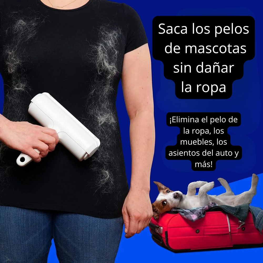 RollMaster™ - Rodillo removedor de pelos