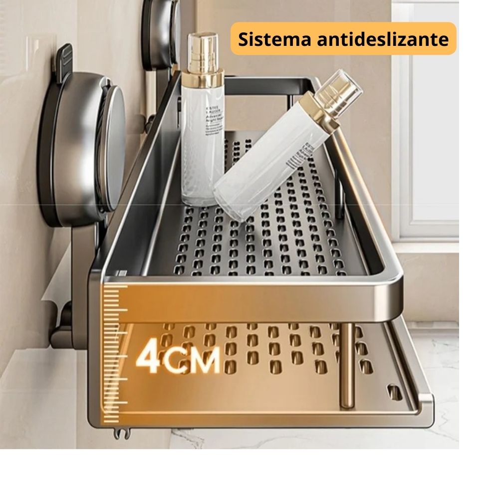 EasyFix™ - Estante de baño con ventosas