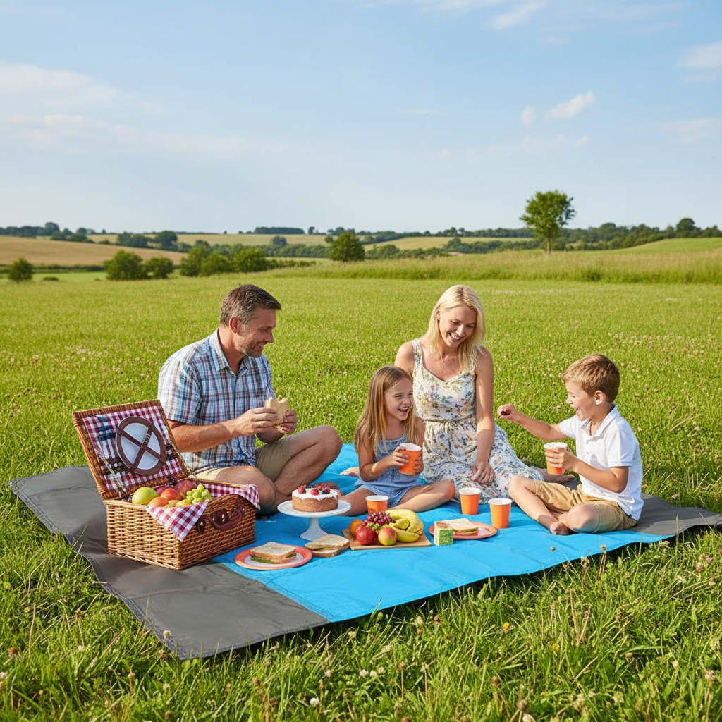 EasyBeach™ - Manta picnic impermeable anti arena